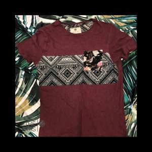 On the Byas Pocketed Tee, Small. Like new.